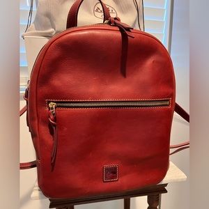 HARD TO FIND Dooney and Bourke Florentine Ronnie Backpack in Bordeaux